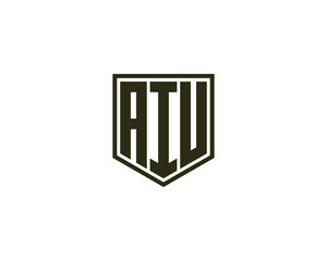 Obraz premium AIU Logo design vector template