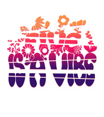 PNG Cute font used for printing