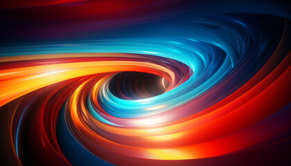 Abstract colorful spiral or helix background or pattern, creative design template