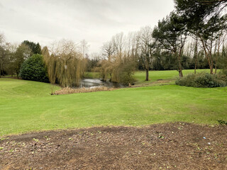 A view of the Shropshire Countryside at the Hill Valley in Whitchurch