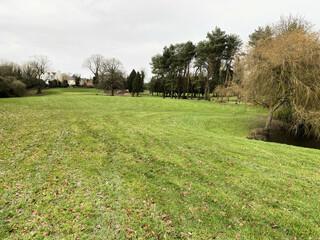 A view of the Shropshire Countryside at the Hill Valley in Whitchurch