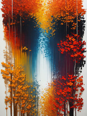 A photo of a very beautiful Contemporary acrylic paintings Generative AI