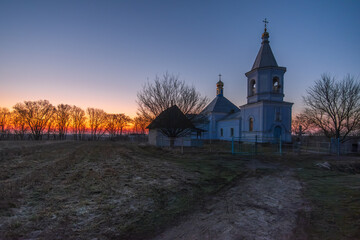 church in the morning