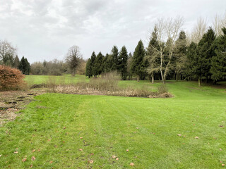 A view of the Shropshire Countryside at the Hill Valley in Whitchurch