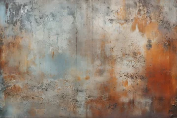 Rolgordijnen Rusty metal background. Metallic pattern © hdesert