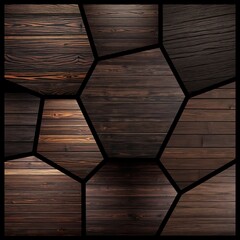 Wood textures abstract panels  composition 