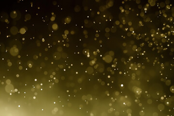 abstract golden background with stars