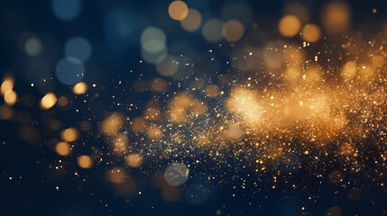 Fototapeta premium Beautiful creative holiday background with fireworks and sparkles