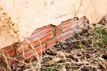 stucco on brick and terra cotta