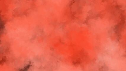 abstract background with dense orange toxic smoke