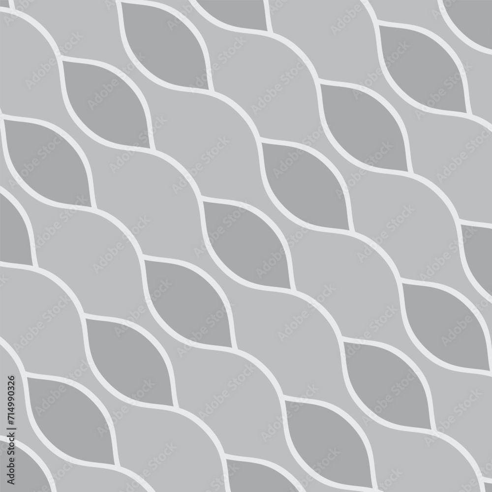 Poster abstract modern grey diagonal smooth wave line pattern.