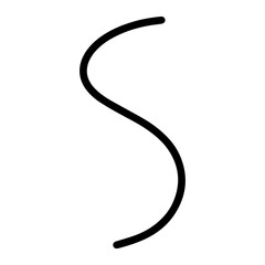 Hand drawn line doodle.