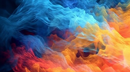 Fototapeta premium Digital abstract background Can be used for technology Ai Generative