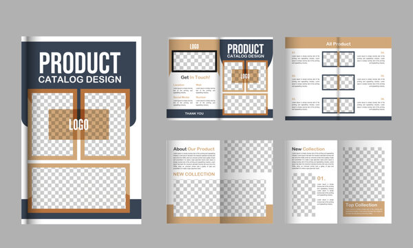 Multipurpose Product catalog design or product catalogue template design