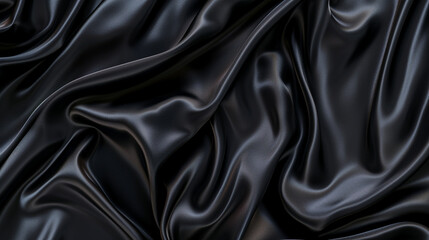 Fototapeta premium Black and Gray silk background 