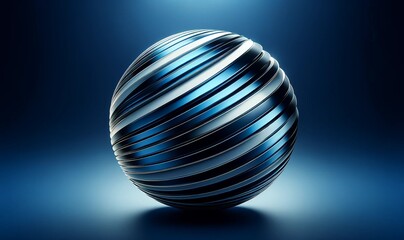 3d render of a sphere background