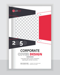 Corporate Business Book Cover Design Template  Annual Report|modern layout with color variations Brochure cover
