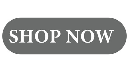 Shop Now Buy Now Grey Button Vector Illustration