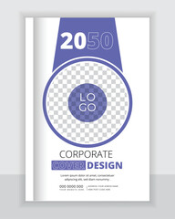 Corporate Business Book Cover Design Template  Annual Report|modern layout with color variations Brochure cover