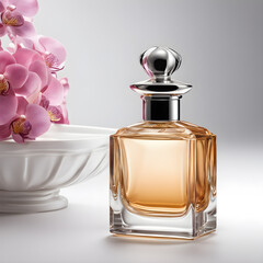 Luxury Perfume Bottle Flacon Sprayer as Product Display for cosmetic Fragrance Fashion Designer Cologne Liquid Advertisement expensive feminin Beauty Gift for Love Valentine or Christmas