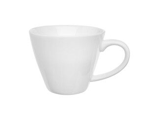 Ceramic cup isolated on white. Cooking utensil