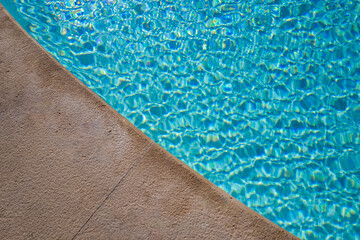 Obraz premium swimming pool background.