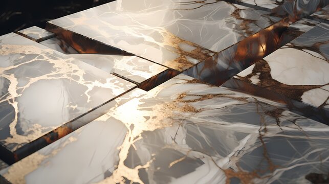 The HD camera captures the luxurious essence of a marble surface, crafting an abstract background with refined details.