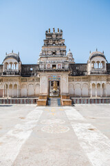 Fototapeta na wymiar views of pushkar mandir temple, india