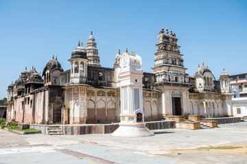 views of pushkar mandir temple, india
