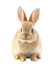 Obraz premium Easter bunny isolated on transparent white background