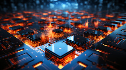 Abstract technology background