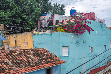 Colorful Trinidad streets. Cuba. World Heritage Site.