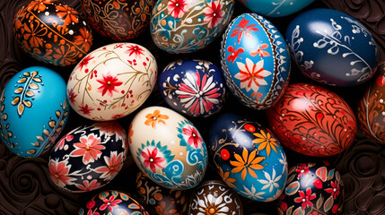 Happy easter !  Easter Egg Elegance from Above