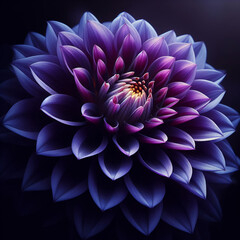 purple dahlia