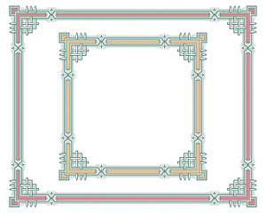 Vector luxury ornament in ancient style.