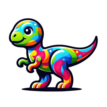 Baby dinosaur vector image