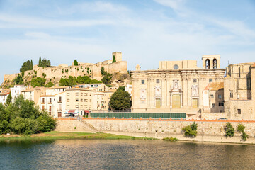a view of the old town of Tortosa, comarca of Baix Ebre, Province of Tarragona, Catalonia, Spain