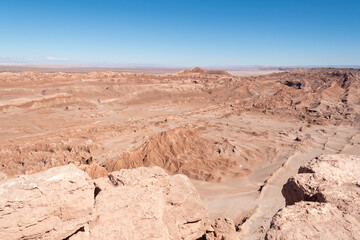 Fototapeta premium Valle de la Luna, desierto de Atacama, Chile