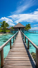 Fototapeta premium A Paradise Island Escape