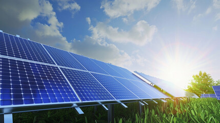 new generation energy systems. green friendly. Solar panels against environmental pollution against the climate crisis. solar panel background. assurance of our future. eco-friendly