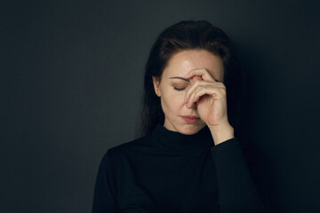 A captivating series capturing various emotions through close-up portraits of a woman. Ideal for...
