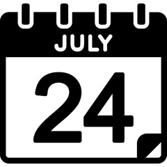 24 July Icon