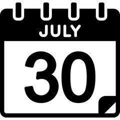 30 July Icon