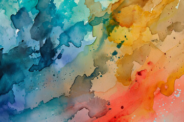 Watercolor paper canvas background