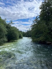 Fototapeta na wymiar River in Slovenia