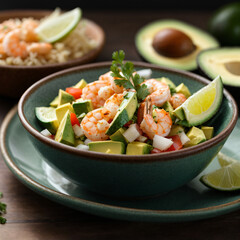 Shrimp and Avocado Ceviche - Refreshing Seafood Delight