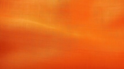tangerine orange abstract vintage background for design. Fabric cloth canvas texture. Color gradient, ombre. Rough, grain. Matte, shimmer