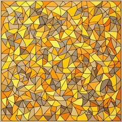 A colorful geometric shape pattern