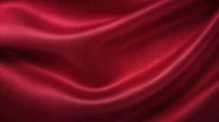 beautiful red, ruby red abstract vintage background for design. Fabric cloth canvas texture. Color gradient, ombre. Rough, grain. Matte, shimmer