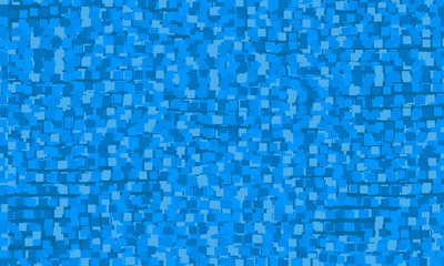 Blue ceramic tile mosaic in swimming pool seamless pattern